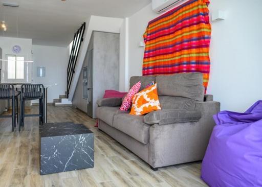 Newly Renovated 2 Bedroom Beachfront House Sitio de Calahonda Bagian luar foto